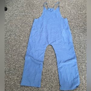 Blue Baggy Overalls/Jumpsuit